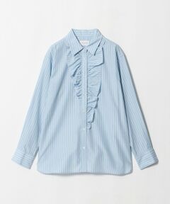 UNITED ARROWS / ユナイテッドアローズ シャツ・ブラウス | アシンメトリー フリル レギュラーシャツ