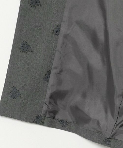 UNITED ARROWS / ユナイテッドアローズ テーラードジャケット | フラワー ジャガード バックフレア ジャケット | 詳細9