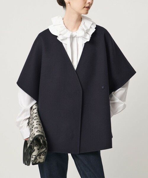 UNITED ARROWS / ユナイテッドアローズ その他アウター | バイカラー リバー ストールベスト | 詳細3