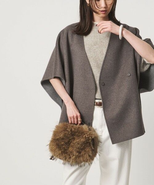 UNITED ARROWS / ユナイテッドアローズ その他アウター | バイカラー リバー ストールベスト | 詳細27