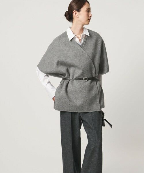 UNITED ARROWS / ユナイテッドアローズ その他アウター | バイカラー リバー ストールベスト（その他1）
