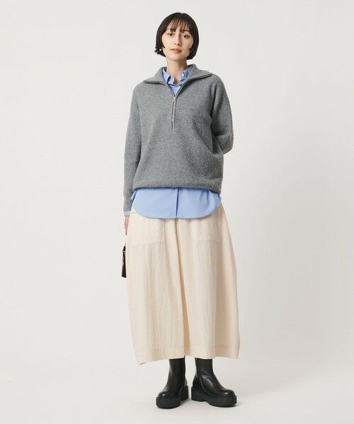 UNITED ARROWS / ユナイテッドアローズ ロング・マキシ丈スカート | ポケット コクーン シルエット スカート | 詳細5