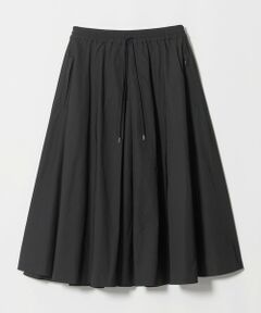 UNITED ARROWS / ユナイテッドアローズ ロング・マキシ丈スカート | タフタ ジップ フレアスカート ‐ウォッシャブル‐