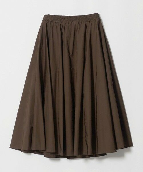 UNITED ARROWS / ユナイテッドアローズ ロング・マキシ丈スカート | タフタ ジップ フレアスカート ‐ウォッシャブル‐ | 詳細4