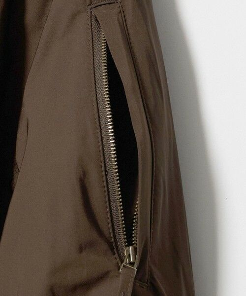 UNITED ARROWS / ユナイテッドアローズ ロング・マキシ丈スカート | タフタ ジップ フレアスカート ‐ウォッシャブル‐ | 詳細8