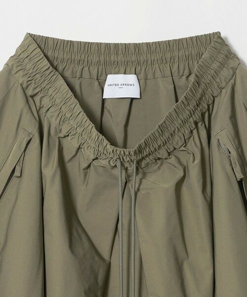 UNITED ARROWS / ユナイテッドアローズ ロング・マキシ丈スカート | タフタ ジップ フレアスカート ‐ウォッシャブル‐ | 詳細13