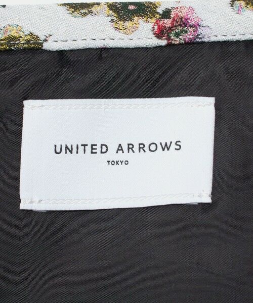 UNITED ARROWS / ユナイテッドアローズ ロング・マキシ丈スカート | カラー フラワー ジャガード スカート | 詳細7