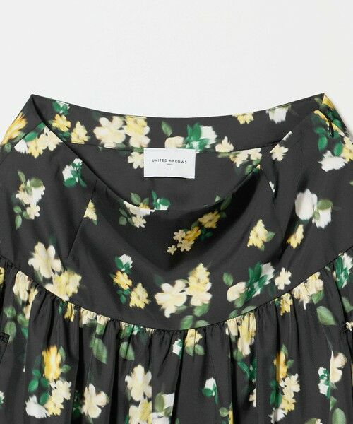 UNITED ARROWS / ユナイテッドアローズ ロング・マキシ丈スカート | シルクライク ティアード スカート ‐ウォッシャブル‐ | 詳細10