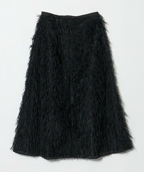 UNITED ARROWS / ユナイテッドアローズ ロング・マキシ丈スカート | へアリー フリンジ フレアスカート ‐ウォッシャブル‐ | 詳細3