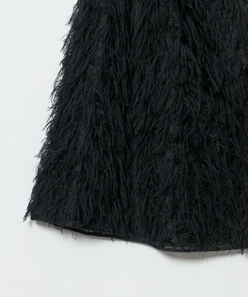 UNITED ARROWS / ユナイテッドアローズ ロング・マキシ丈スカート | へアリー フリンジ フレアスカート ‐ウォッシャブル‐ | 詳細5