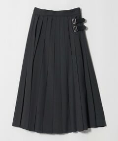 UNITED ARROWS / ユナイテッドアローズ ロング・マキシ丈スカート | ベルト プリーツ スカート