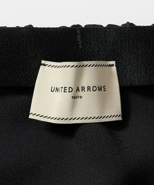 UNITED ARROWS / ユナイテッドアローズ ロング・マキシ丈スカート | サテン レース コンビ スカート | 詳細8