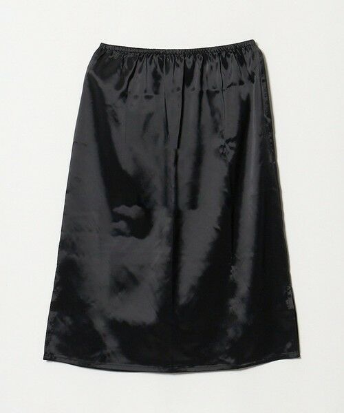 UNITED ARROWS / ユナイテッドアローズ ロング・マキシ丈スカート | サテン レース コンビ スカート | 詳細10