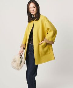 UNITED ARROWS / ユナイテッドアローズ その他アウター | バイカラー リバー ミドルコート