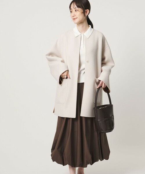 UNITED ARROWS / ユナイテッドアローズ その他アウター | バイカラー リバー ミドルコート | 詳細1
