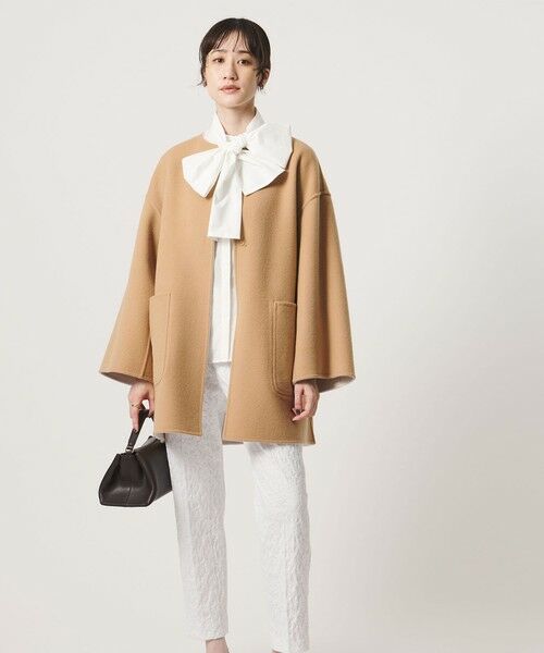 UNITED ARROWS / ユナイテッドアローズ その他アウター | バイカラー リバー ミドルコート | 詳細4