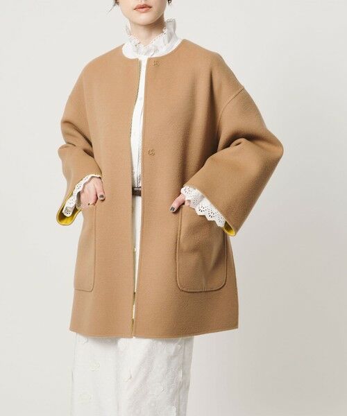 UNITED ARROWS / ユナイテッドアローズ その他アウター | バイカラー リバー ミドルコート | 詳細11