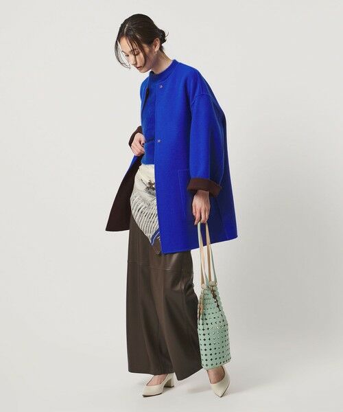 UNITED ARROWS / ユナイテッドアローズ その他アウター | バイカラー リバー ミドルコート | 詳細12