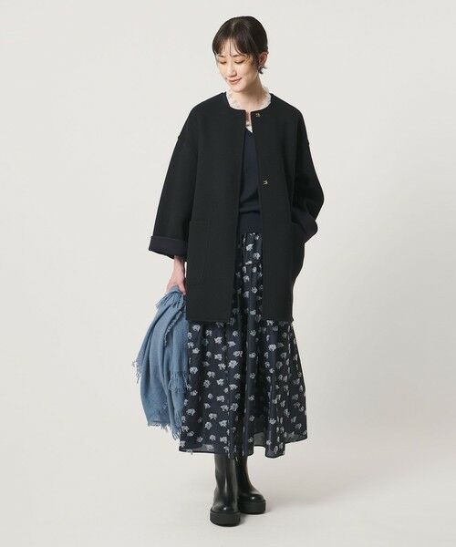 UNITED ARROWS / ユナイテッドアローズ その他アウター | バイカラー リバー ミドルコート | 詳細18