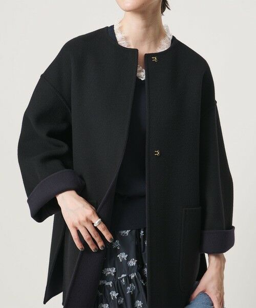 UNITED ARROWS / ユナイテッドアローズ その他アウター | バイカラー リバー ミドルコート | 詳細20