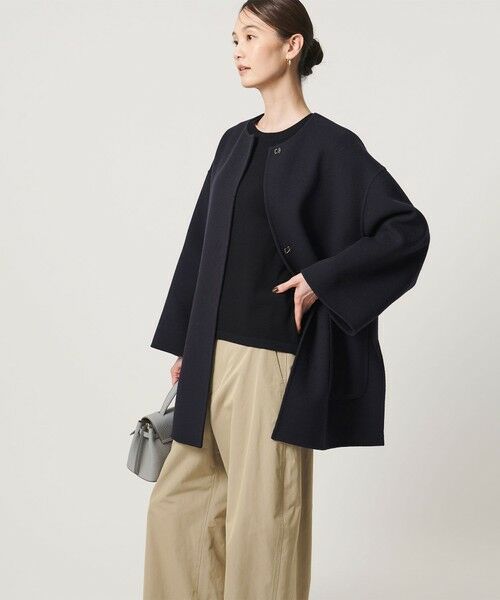 UNITED ARROWS / ユナイテッドアローズ その他アウター | バイカラー リバー ミドルコート | 詳細23