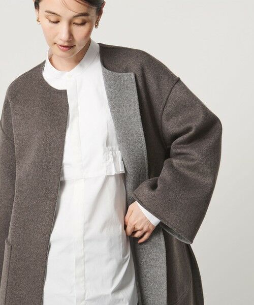 UNITED ARROWS / ユナイテッドアローズ その他アウター | バイカラー リバー ミドルコート | 詳細27