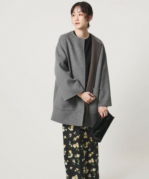 UNITED ARROWS / ユナイテッドアローズ その他アウター | バイカラー リバー ミドルコート（その他1）