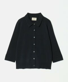 UNITED ARROWS / ユナイテッドアローズ カーディガン・ボレロ | クロシェ ポロカーディガン ‐ウォッシャブル‐