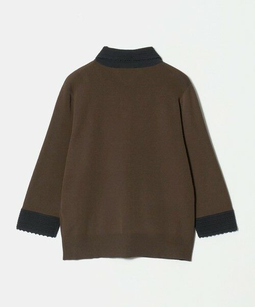 UNITED ARROWS / ユナイテッドアローズ カーディガン・ボレロ | クロシェ ポロカーディガン ‐ウォッシャブル‐ | 詳細3