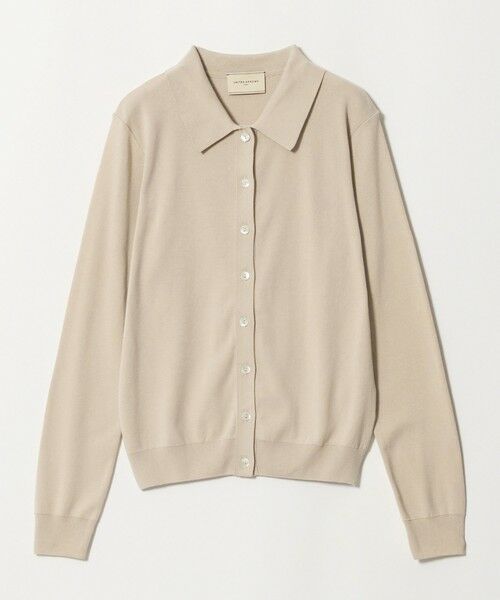UNITED ARROWS / ユナイテッドアローズ カーディガン・ボレロ | ポロカーディガン ‐ウォッシャブル‐（NATURAL）