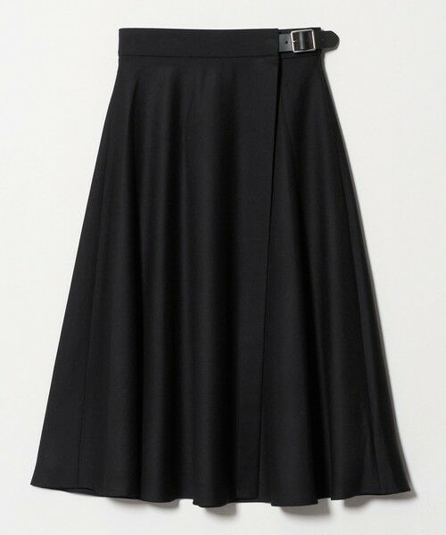 UNITED ARROWS / ユナイテッドアローズ ロング・マキシ丈スカート | 【別注】＜O'NEIL of DUBLIN＞ワープ スイング スカート（BLACK）