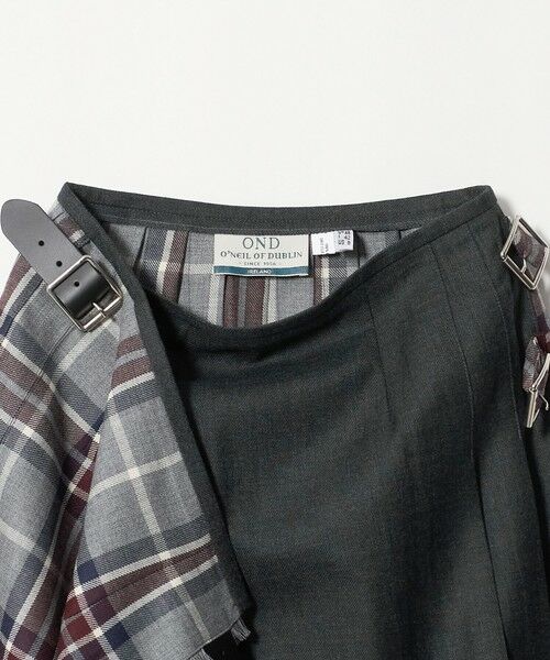 UNITED ARROWS / ユナイテッドアローズ ロング・マキシ丈スカート | 【別注】＜O'NEIL of DUBLIN＞コンビ チェック プリーツスカート | 詳細6