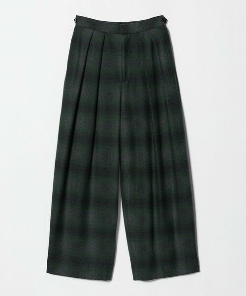 UNITED ARROWS / ユナイテッドアローズ その他パンツ | ＜SACRA＞オンブレチェック パンツ（DK.GREEN）