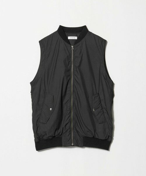 UNITED ARROWS / ユナイテッドアローズ ベスト | ＜SACRA＞MA1 ベスト（BLACK）