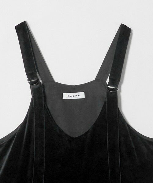 UNITED ARROWS / ユナイテッドアローズ サロペット・オールインワン | ＜SACRA＞ベロア オールインワン パンツ | 詳細2