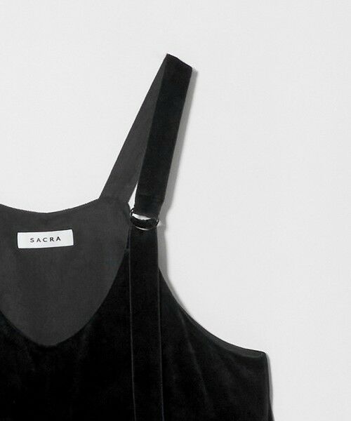 UNITED ARROWS / ユナイテッドアローズ サロペット・オールインワン | ＜SACRA＞ベロア オールインワン パンツ | 詳細3