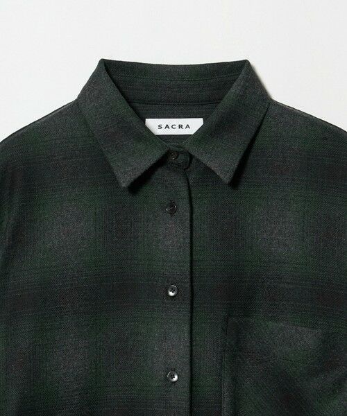 UNITED ARROWS / ユナイテッドアローズ シャツ・ブラウス | ＜SACRA＞オンブレチェック シャツ | 詳細2