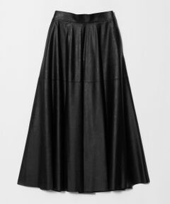UNITED ARROWS / ユナイテッドアローズ ロング・マキシ丈スカート | ＜SACRA＞レザーライク マキシ スカート