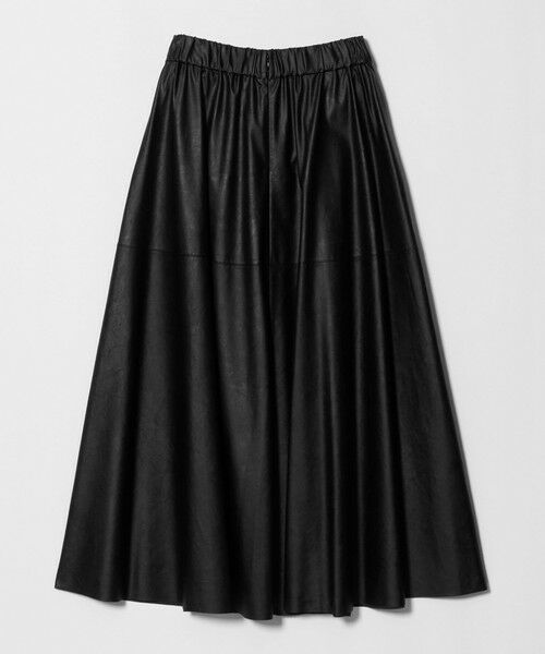 UNITED ARROWS / ユナイテッドアローズ ロング・マキシ丈スカート | ＜SACRA＞レザーライク マキシ スカート | 詳細1