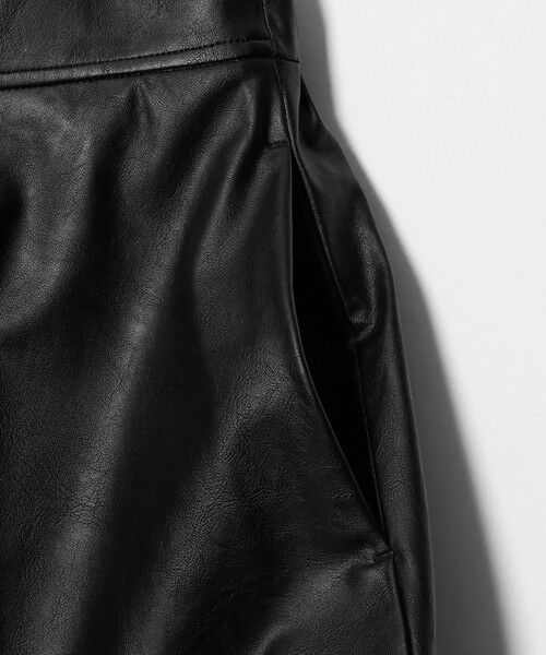 UNITED ARROWS / ユナイテッドアローズ ロング・マキシ丈スカート | ＜SACRA＞レザーライク マキシ スカート | 詳細3