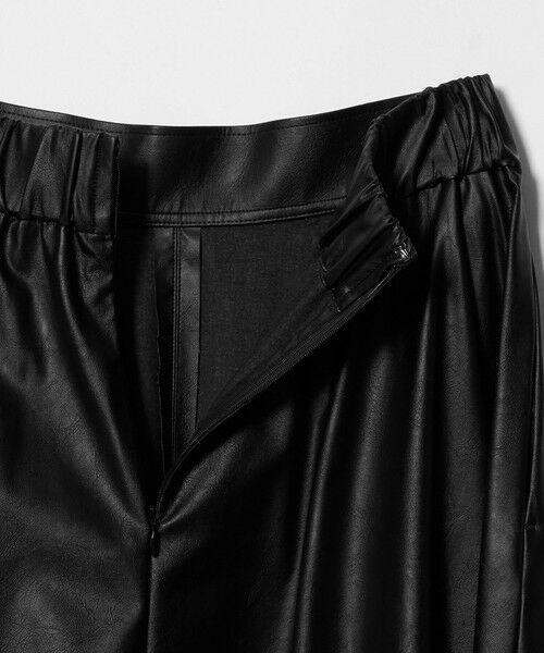 UNITED ARROWS / ユナイテッドアローズ ロング・マキシ丈スカート | ＜SACRA＞レザーライク マキシ スカート | 詳細4