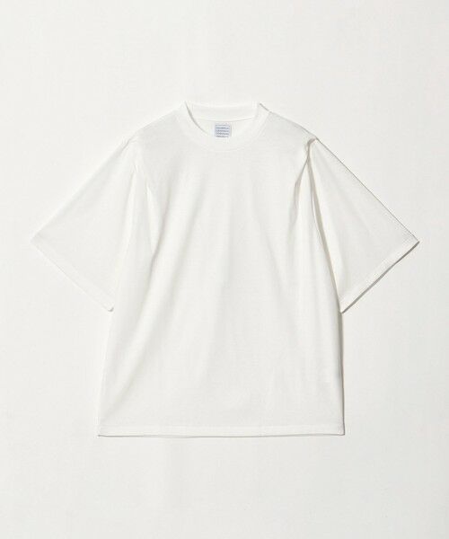 UNITED ARROWS / ユナイテッドアローズ Tシャツ | ＜GOOD PEOPLE GOOD STITCHING GOOD PRODUCT＞タック ショルダー ショートスリーブ Tシャツ（WHITE）