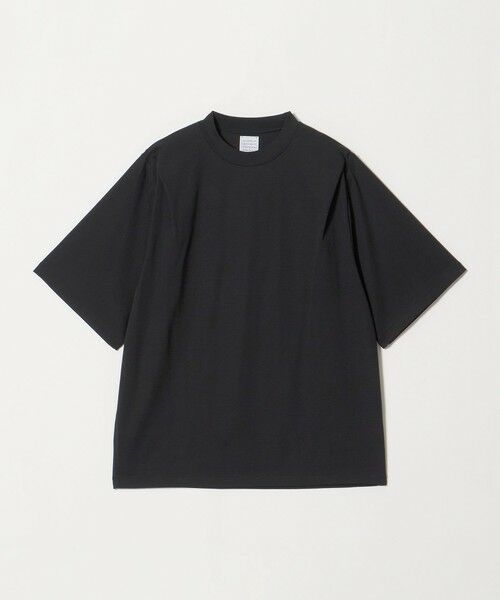 UNITED ARROWS / ユナイテッドアローズ Tシャツ | ＜GOOD PEOPLE GOOD STITCHING GOOD PRODUCT＞タック ショルダー ショートスリーブ Tシャツ（BLACK）
