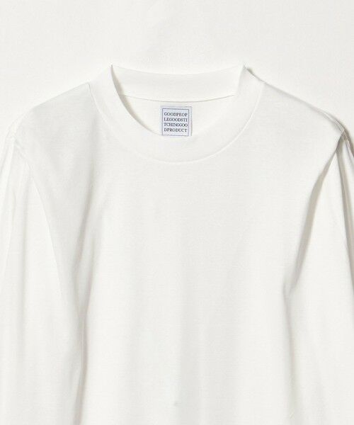 UNITED ARROWS / ユナイテッドアローズ Tシャツ | ＜GOOD PEOPLE GOOD STITCHING GOOD PRODUCT＞タック ショルダー ロングスリーブ Tシャツ | 詳細1