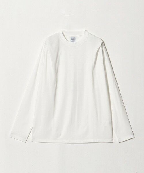 UNITED ARROWS / ユナイテッドアローズ Tシャツ | ＜GOOD PEOPLE GOOD STITCHING GOOD PRODUCT＞タック ショルダー ロングスリーブ Tシャツ（WHITE）