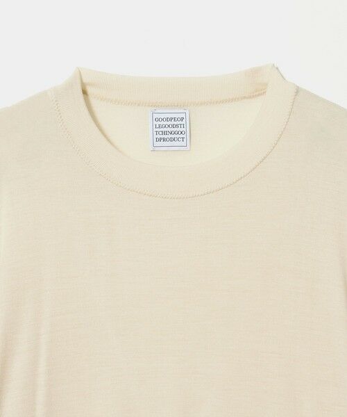 UNITED ARROWS / ユナイテッドアローズ ニット・セーター | ＜GOOD PEOPLE GOOD STITCHING GOOD PRODUCT＞コンフォート クルーネック ニット | 詳細4