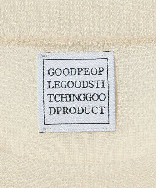 UNITED ARROWS / ユナイテッドアローズ ニット・セーター | ＜GOOD PEOPLE GOOD STITCHING GOOD PRODUCT＞コンフォート クルーネック ニット | 詳細7