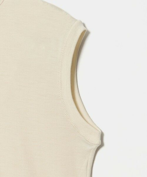 UNITED ARROWS / ユナイテッドアローズ ニット・セーター | ＜GOOD PEOPLE GOOD STITCHING GOOD PRODUCT＞コンフォート ノースリーブ ニット | 詳細5