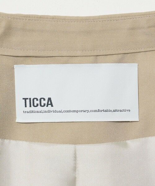 UNITED ARROWS / ユナイテッドアローズ トレンチコート | 【別注】＜TICCA＞ショート トレンチコート | 詳細18