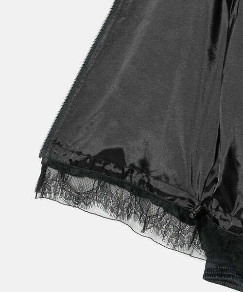 UNITED ARROWS / ユナイテッドアローズ ブルゾン | ＜MARILYN MOON＞サテン レース リバーシブル ブルゾン | 詳細3